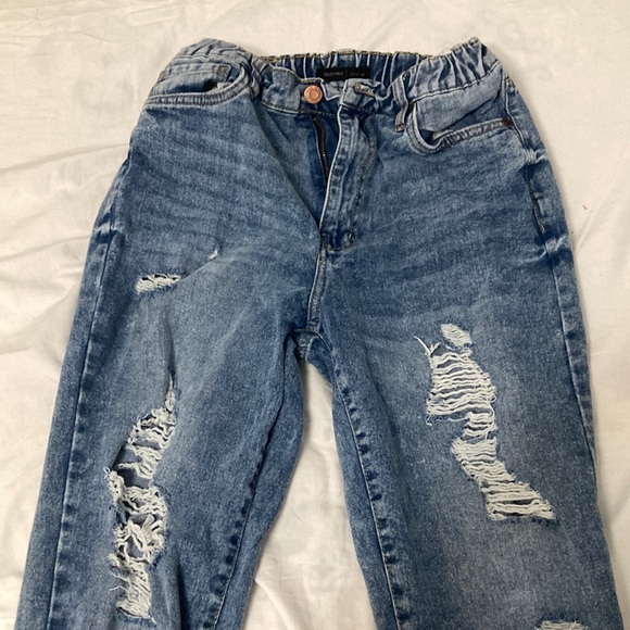 bluenotes denim 90s high rise jeans in size 4 regular - Picture 1 of 3